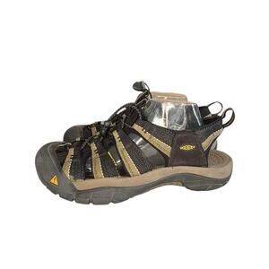 Keen Newport H2 Waterproof Hiking Sandals Mens Size US 9 Black Outdoor